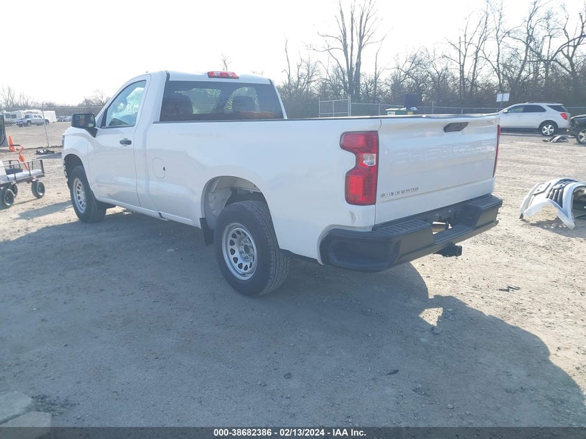 2022 CHEVROLET SILVERADO 1500 LTD 2.7L I-4 DI, DOHC, V(VIN: 3GCNWAEK4NG218515
