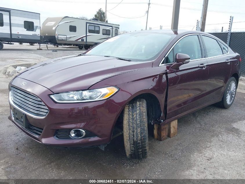 2013 FORD FUSION TITANIUM - 3FA6P0K9XDR102337