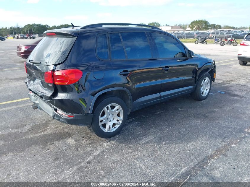 2016 VOLKSWAGEN TIGUAN S/SE/SEL/R-LINE - WVGAV7AXXGW530506