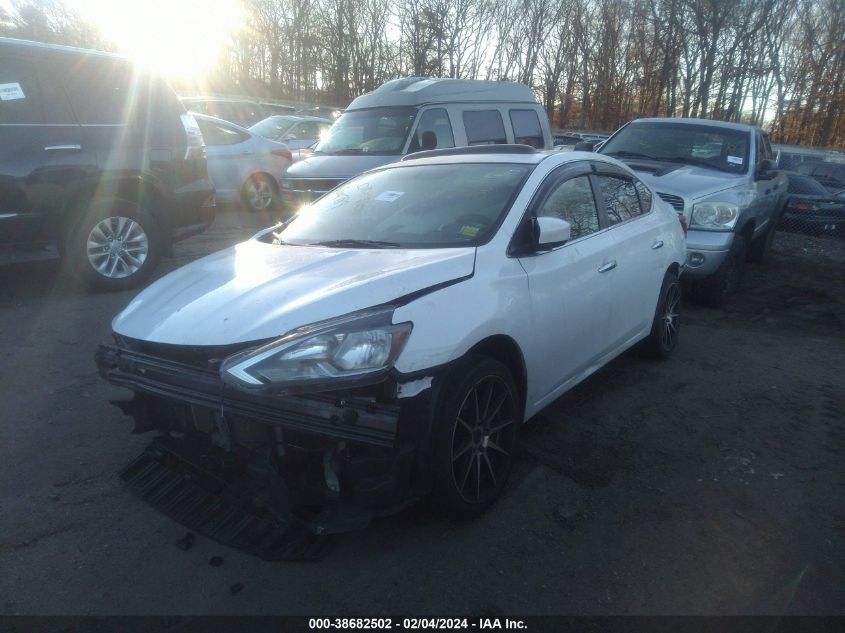 2017 Nissan Sentra Sv VIN: 3N1AB7AP2HY327474 Lot: 38682502