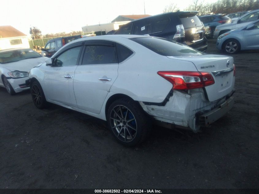 2017 Nissan Sentra Sv VIN: 3N1AB7AP2HY327474 Lot: 38682502