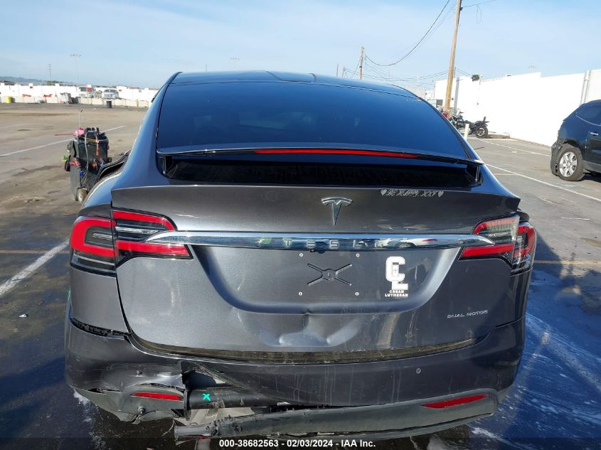 2020 Tesla Model X Long Range Dual Motor All-Wheel Drive/Long Range Plus Dual Motor All-Wheel Drive VIN: 5YJXCAE24LF236081 Lot: 38682563