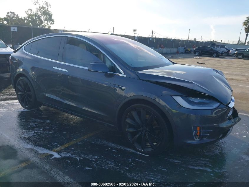 2020 Tesla Model X Long Range Dual Motor All-Wheel Drive/Long Range Plus Dual Motor All-Wheel Drive VIN: 5YJXCAE24LF236081 Lot: 38682563