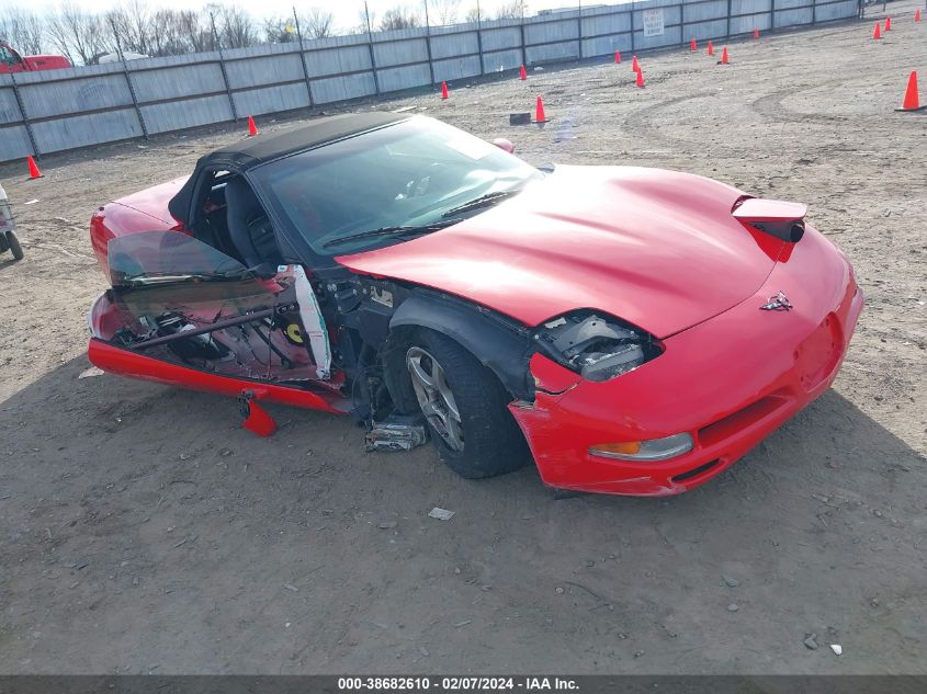 1998 Chevrolet Corvette VIN: 1G1YY32G7W5100799 Lot: 38682610