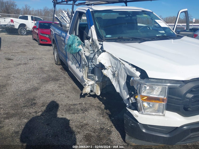 2021 FORD F-150 3.3L V-6 DI, DOHC, V(VIN: 1FTMF1CB7MKE58664