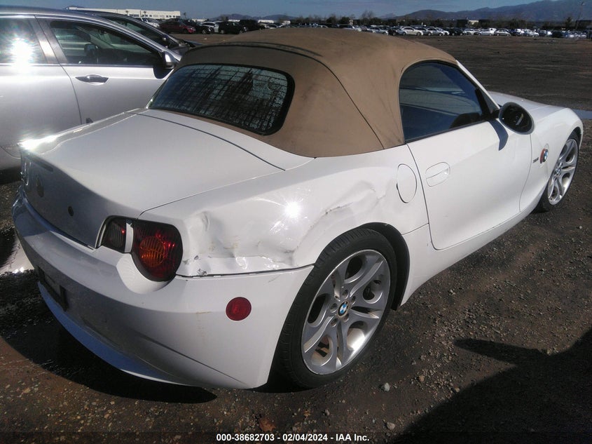 2003 BMW Z4 3.0I VIN: 4USBT534X3LU06120 Lot: 38682703