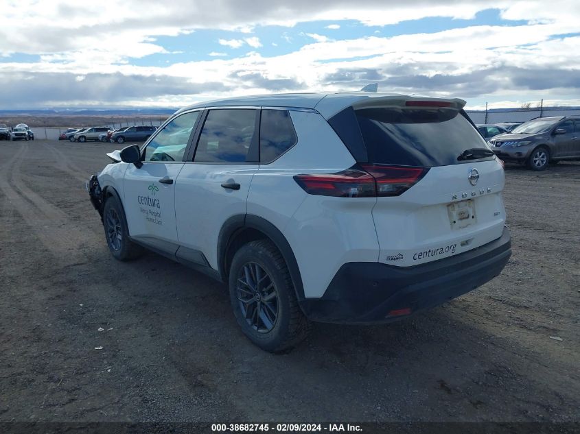 2021 Nissan Rogue S Intelligent Awd VIN: 5N1AT3AB5MC737823 Lot: 38682745