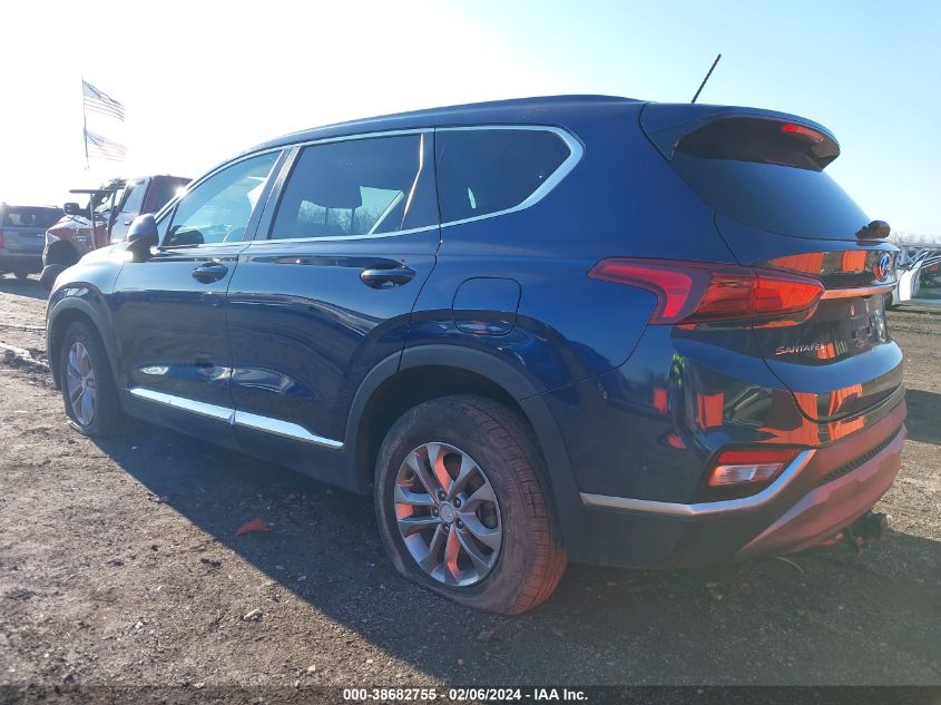 2020 Hyundai Santa Fe Se VIN: 5NMS2CAD7LH193158 Lot: 38682755