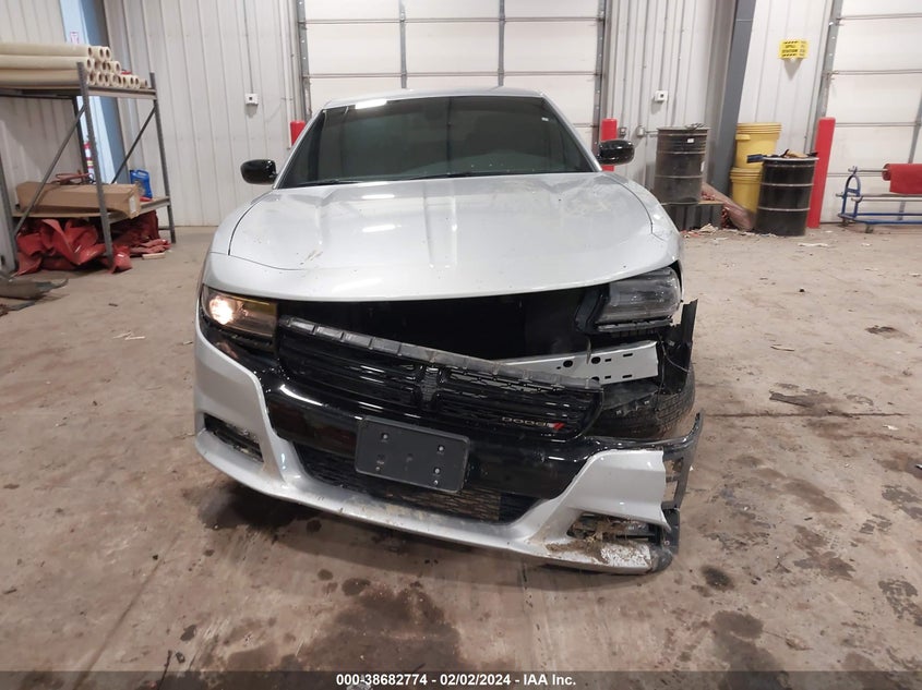 VIN 2C3CDXJG7MH604110 2021 DODGE CHARGER SXT AWD