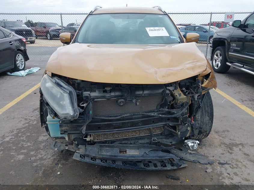 2015 NISSAN ROGUE S/SL/SV - KNMAT2MT8FP505828