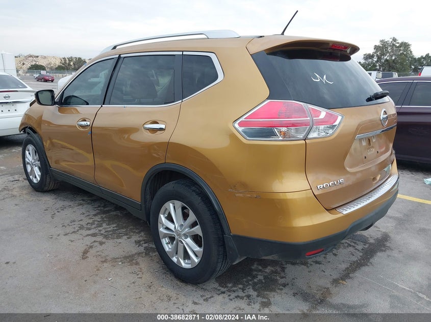 2015 NISSAN ROGUE S/SL/SV - KNMAT2MT8FP505828