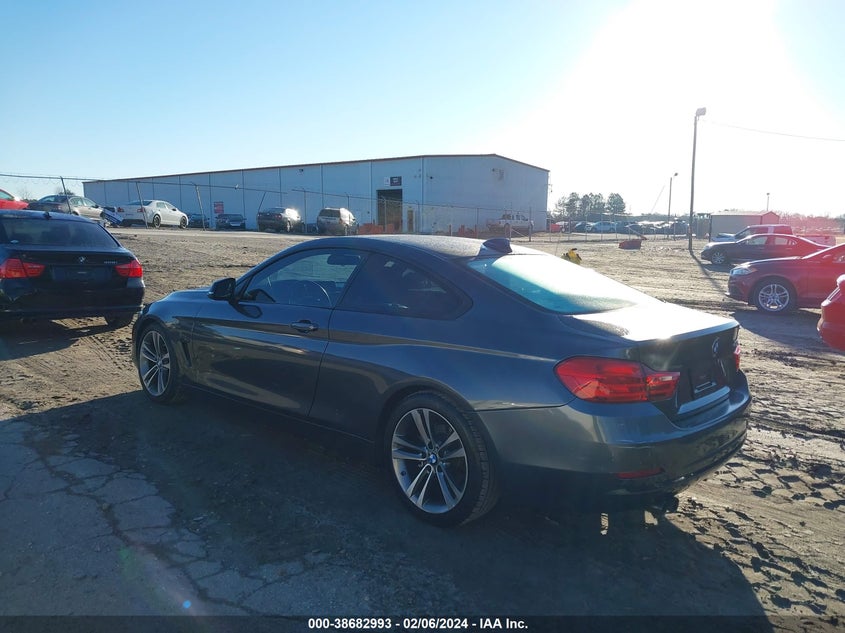 2014 BMW 428I VIN: WBA3N3C58EF710658 Lot: 38682993