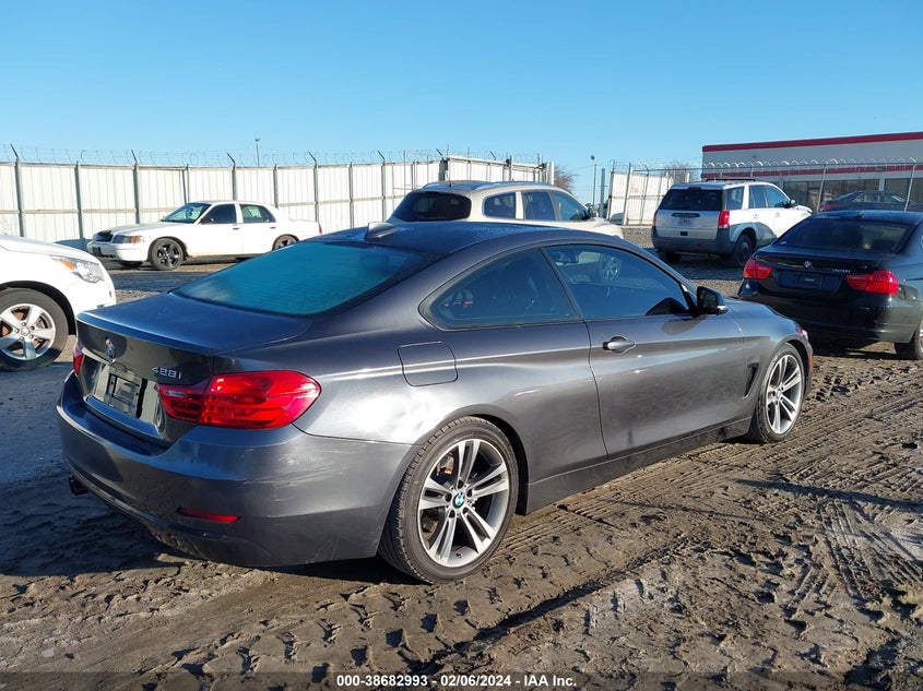 2014 BMW 428I VIN: WBA3N3C58EF710658 Lot: 38682993
