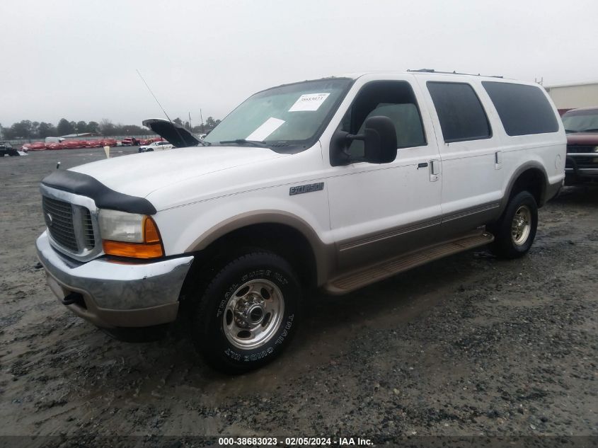 2001 Ford Excursion Limited VIN: 1FMNU43S11EC73107 Lot: 38683023
