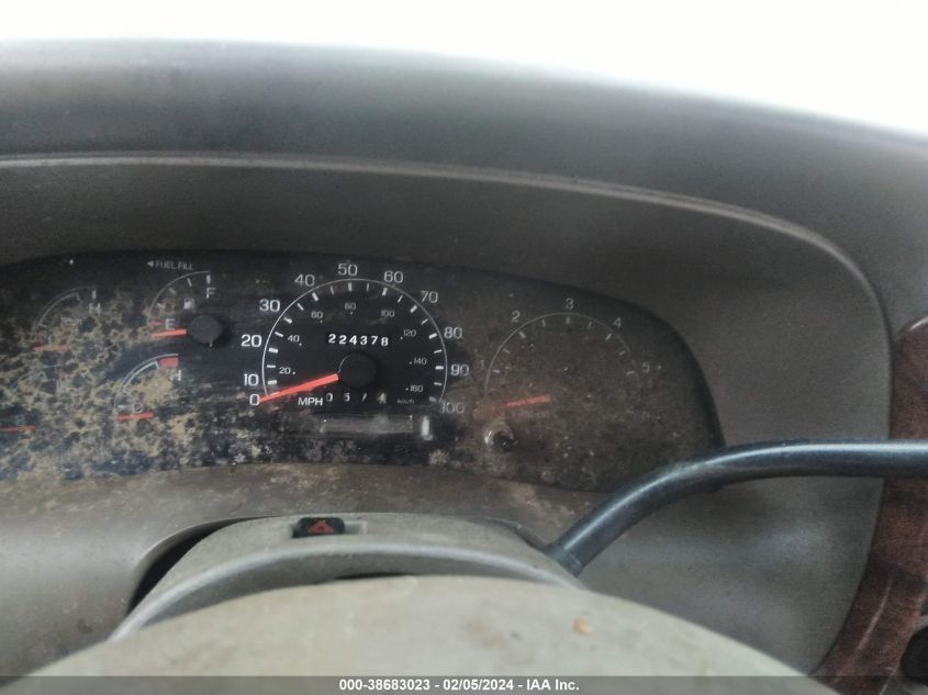 2001 Ford Excursion Limited VIN: 1FMNU43S11EC73107 Lot: 38683023