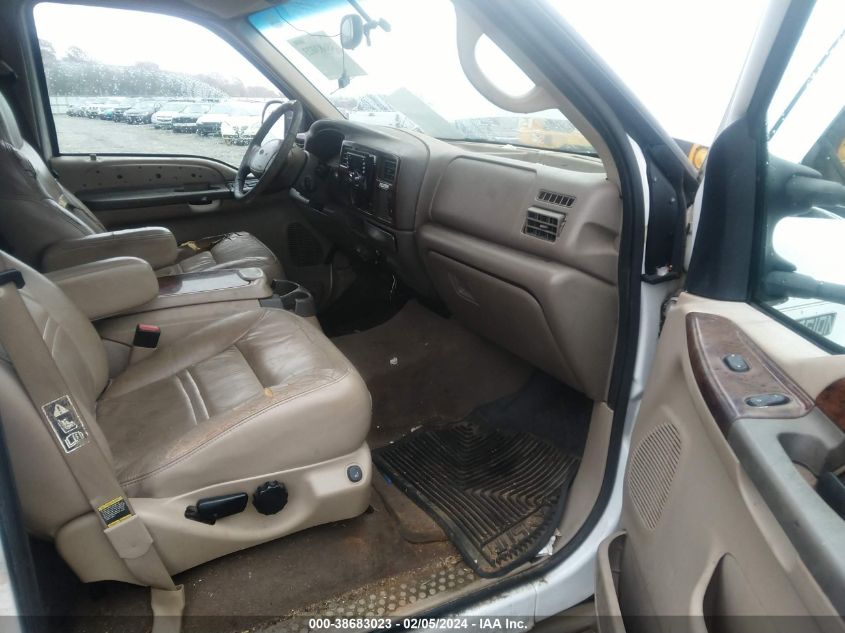 2001 Ford Excursion Limited VIN: 1FMNU43S11EC73107 Lot: 38683023