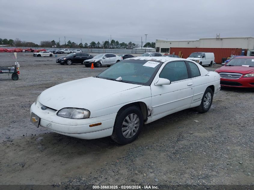 1998 Chevrolet Monte Carlo Ls VIN: 2G1WW12M9W9325672 Lot: 38683025