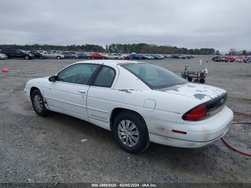 1998 Chevrolet Monte Carlo Ls VIN: 2G1WW12M9W9325672 Lot: 38683025