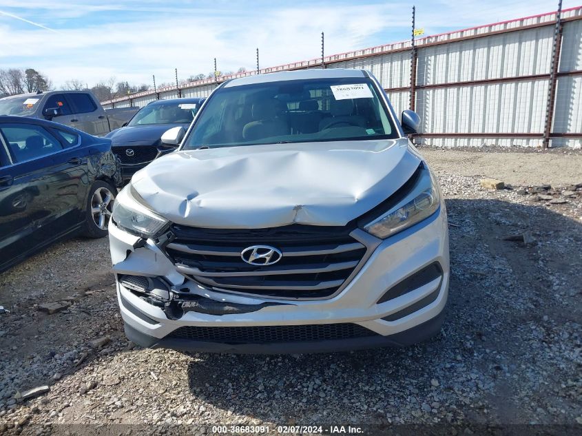 2016 Hyundai Tucson Se VIN: KM8J23A43GU240546 Lot: 40570577