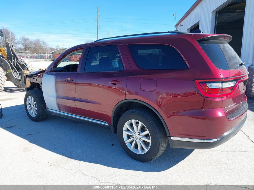 2021 DODGE DURANGO SXT PLUS AWD - 1C4RDJAG5MC598748