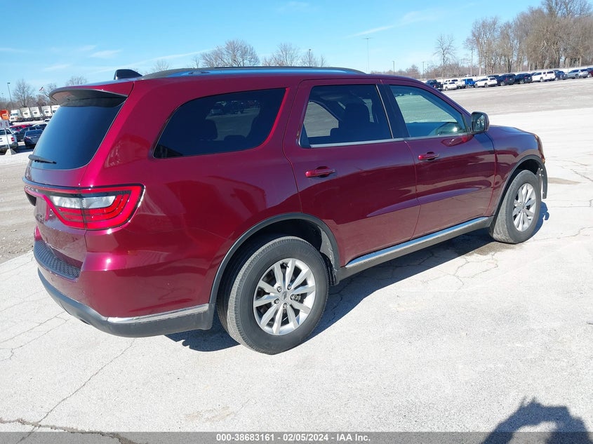 2021 DODGE DURANGO SXT PLUS AWD - 1C4RDJAG5MC598748