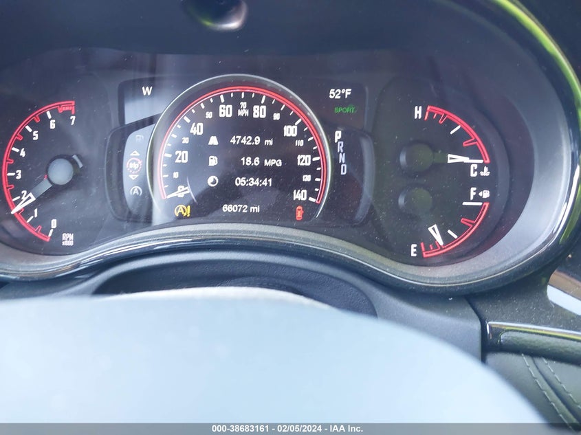 2021 DODGE DURANGO SXT PLUS AWD - 1C4RDJAG5MC598748