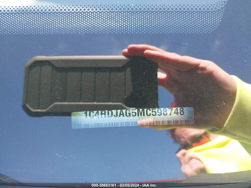 2021 DODGE DURANGO SXT PLUS AWD - 1C4RDJAG5MC598748