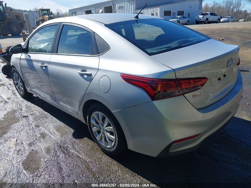 2020 Hyundai Accent Se VIN: 3KPC24A66LE104182 Lot: 38683257