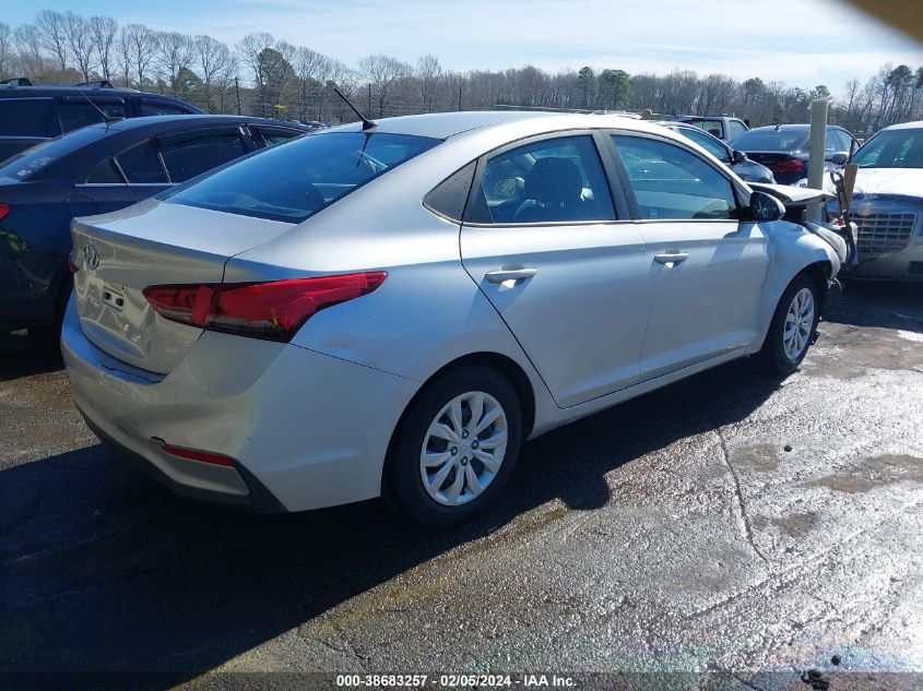 2020 Hyundai Accent Se VIN: 3KPC24A66LE104182 Lot: 38683257