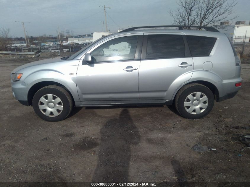 2011 Mitsubishi Outlander Es VIN: JA4AS2AW1BU030644 Lot: 38683331