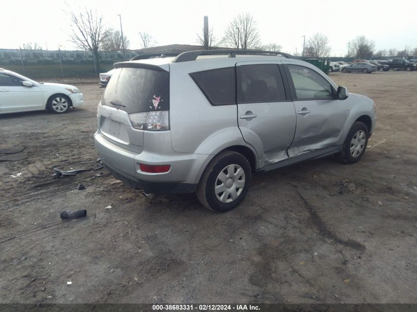 2011 Mitsubishi Outlander Es VIN: JA4AS2AW1BU030644 Lot: 38683331