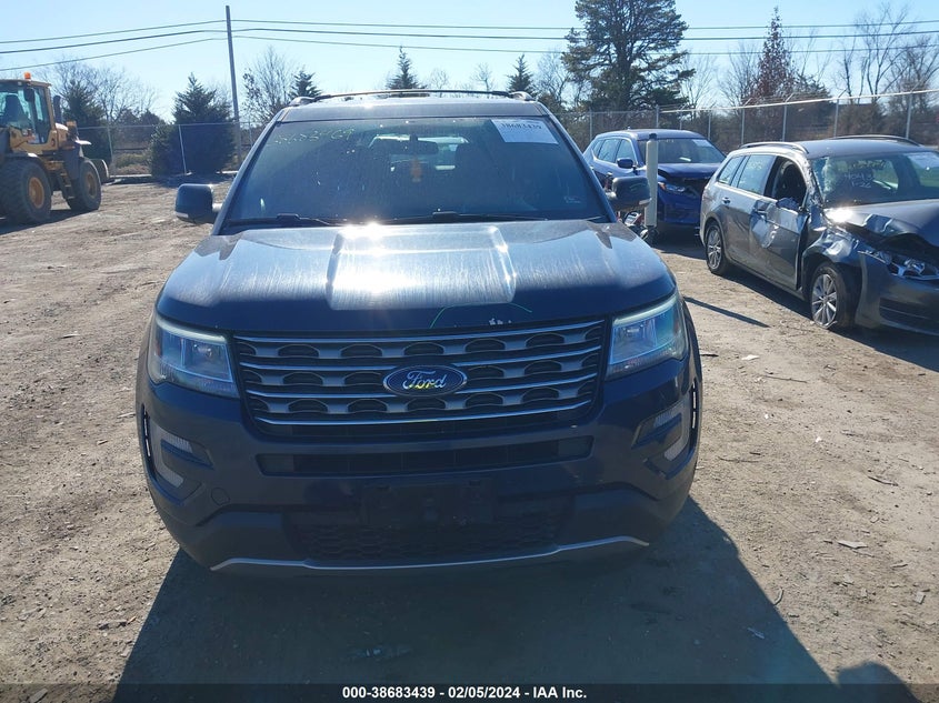 VIN 1FM5K8D84HGD00461 2017 FORD EXPLORER XLT