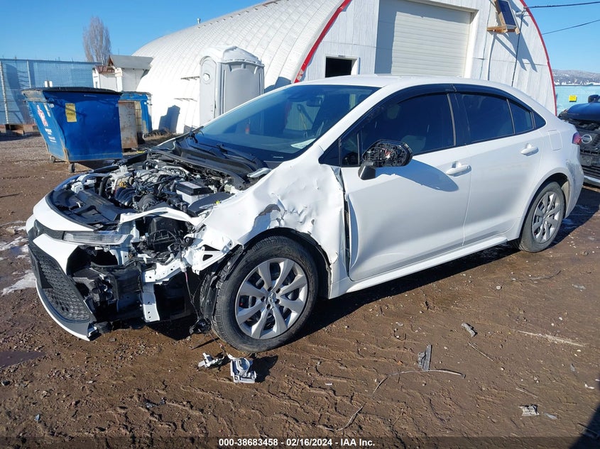 VIN JTDEPRAE9LJ074130 2020 TOYOTA COROLLA LE