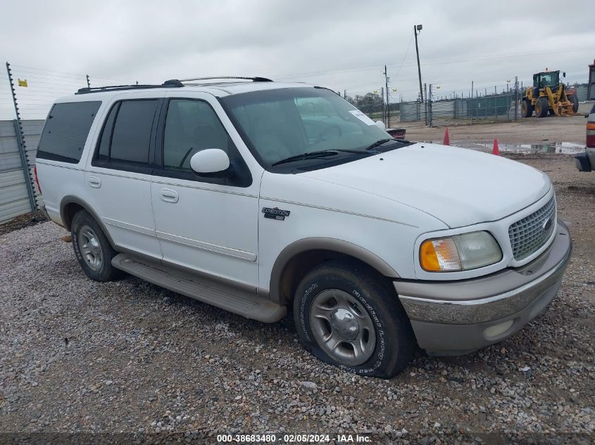 2001 Ford Expedition Eddie Bauer VIN: 1FMRU17W51LA38413 Lot: 38683480