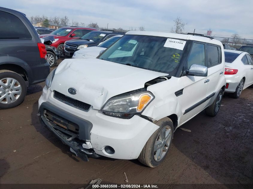 2011 Kia Soul + VIN: KNDJT2A21B7726158 Lot: 38683508