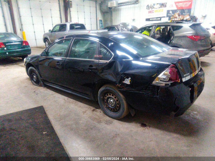 2011 Chevrolet Impala Police VIN: 2G1WD5EM6B1242475 Lot: 38683569