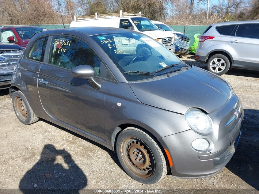 2012 Fiat 500 Pop VIN: 3C3CFFAR1CT370901 Lot: 38683631