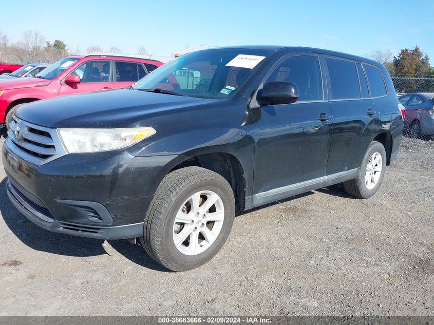 2013 TOYOTA HIGHLANDER - 5TDZA3EH4DS035972