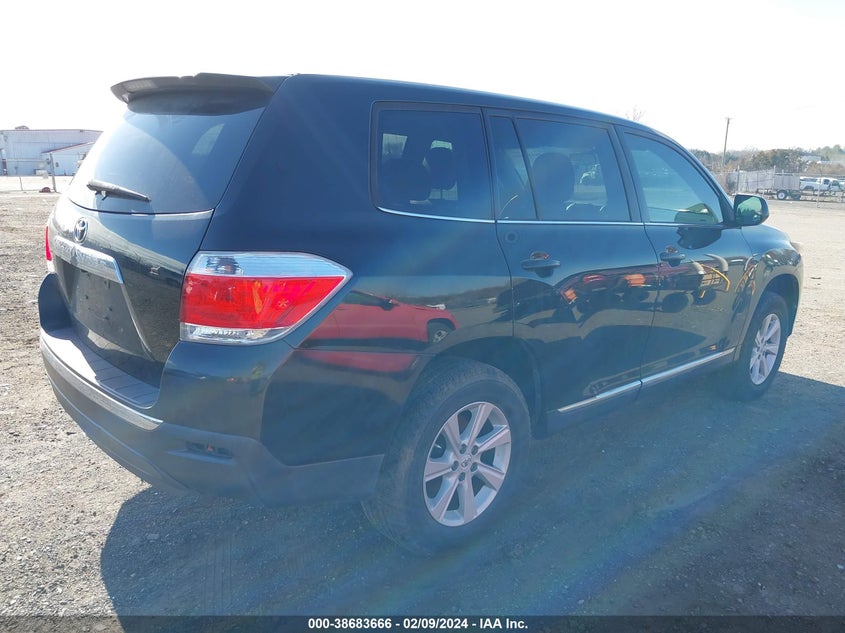 2013 TOYOTA HIGHLANDER - 5TDZA3EH4DS035972