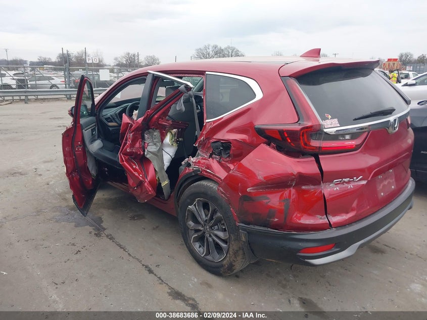 VIN 5J6RW1H5XLL000774 2020 HONDA CR-V EX