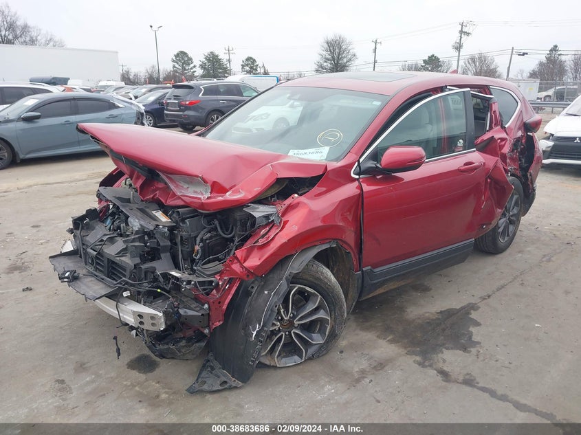 VIN 5J6RW1H5XLL000774 2020 HONDA CR-V EX