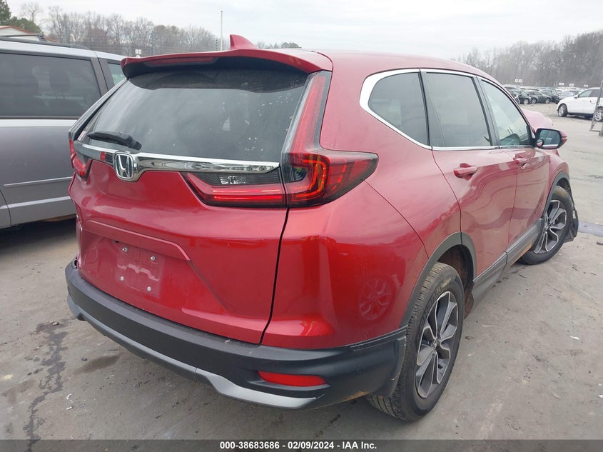 VIN 5J6RW1H5XLL000774 2020 HONDA CR-V EX