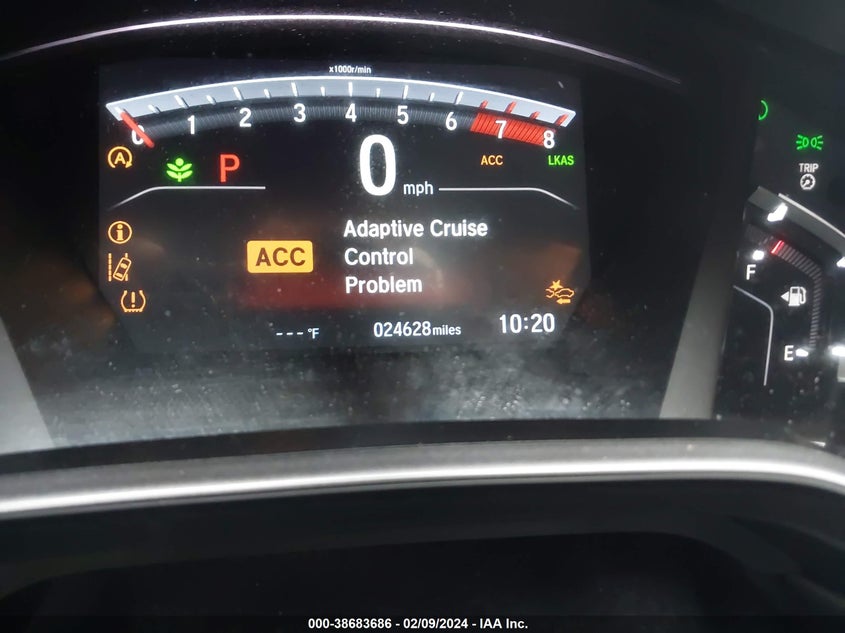 VIN 5J6RW1H5XLL000774 2020 HONDA CR-V EX