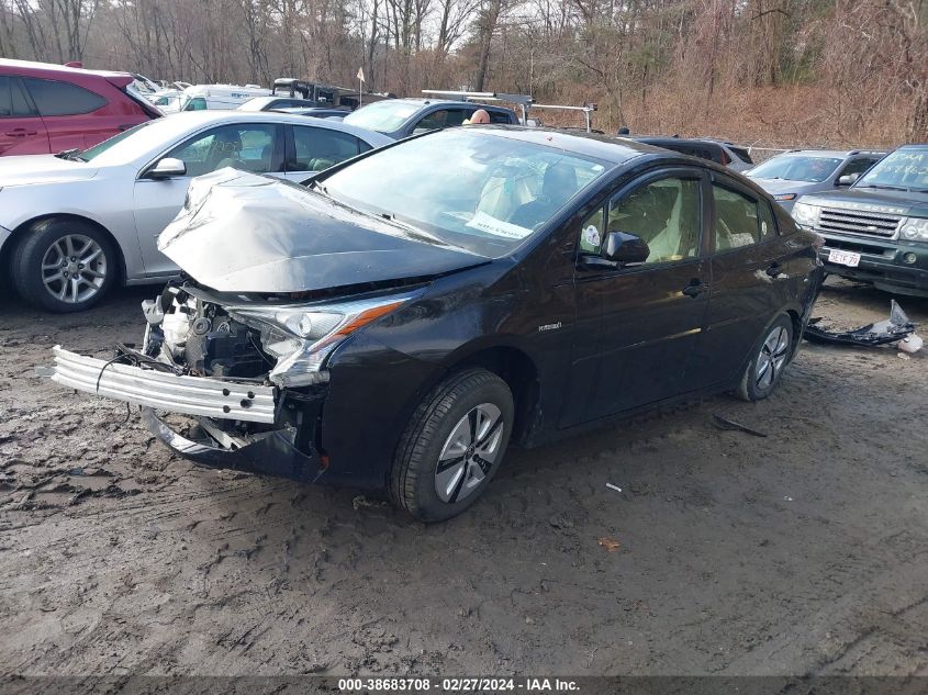 2018 Toyota Prius Three VIN: JTDKARFU5J3061199 Lot: 38683708