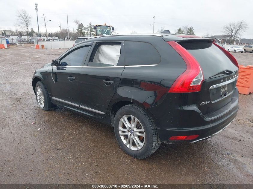 2016 Volvo Xc60 T5 Drive-E Premier VIN: YV440MDK0G2783496 Lot: 38683710