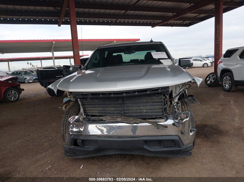 2021 CHEVROLET SILVERADO 1500 2WD  SHORT BED LT - 3GCPWCED0MG257008