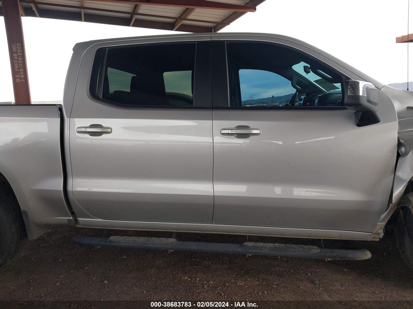 2021 CHEVROLET SILVERADO 1500 2WD  SHORT BED LT - 3GCPWCED0MG257008