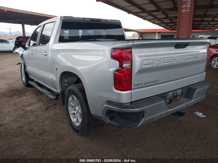 2021 CHEVROLET SILVERADO 1500 2WD  SHORT BED LT - 3GCPWCED0MG257008
