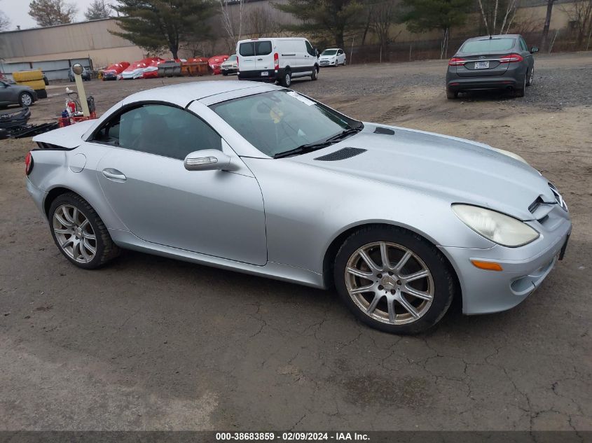 WDBWK56F25F061558 2005 Mercedes-Benz Slk 350