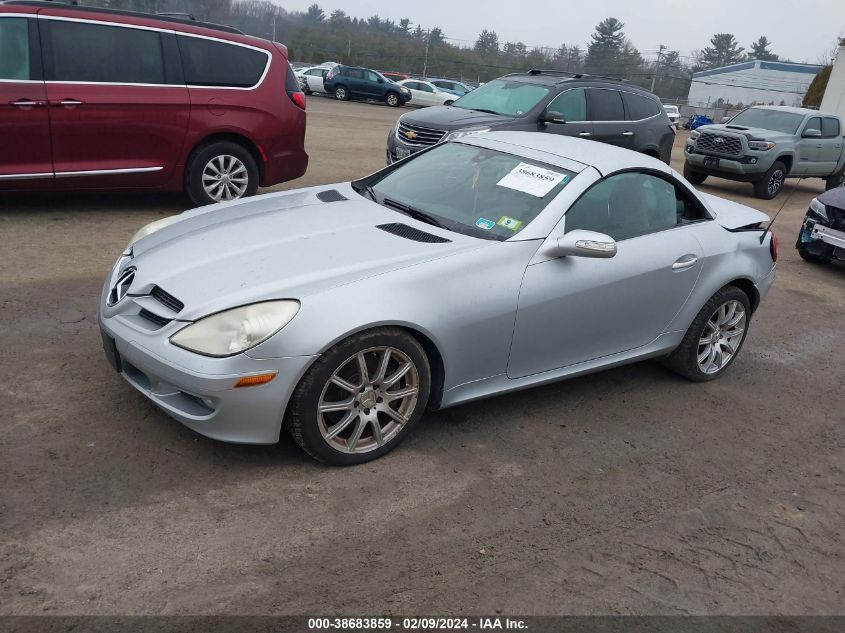 WDBWK56F25F061558 2005 Mercedes-Benz Slk 350